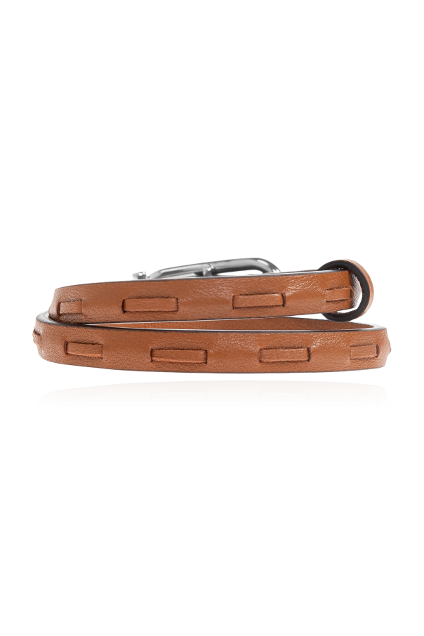 FERRAGAMO Skórzana bransoleta