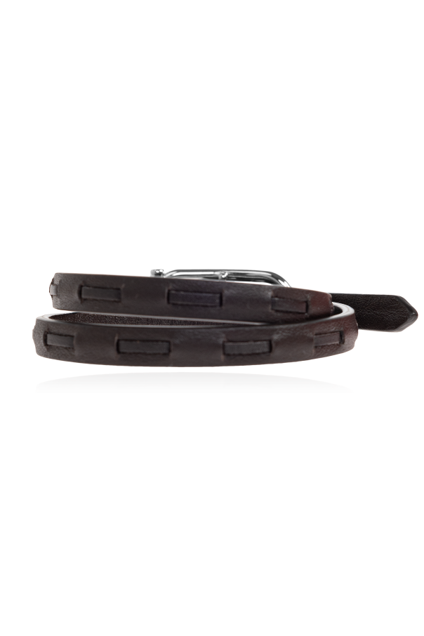 FERRAGAMO Skórzana bransoleta