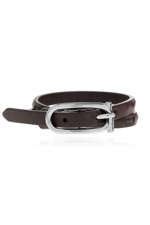 Skórzana bransoleta od FERRAGAMO