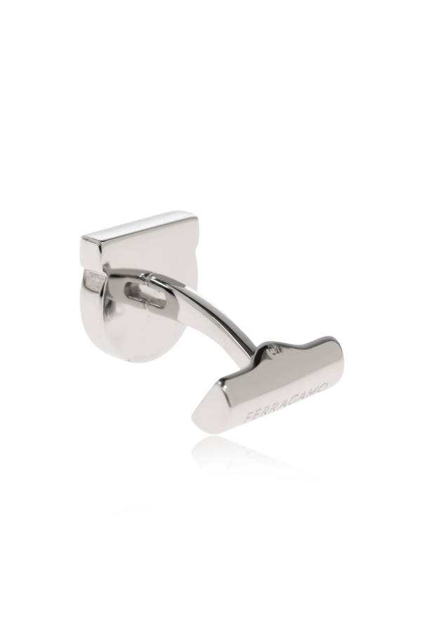FERRAGAMO Manschettenknöpfe in Form des Logos