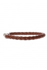 FERRAGAMO BROWN Braided bracelet