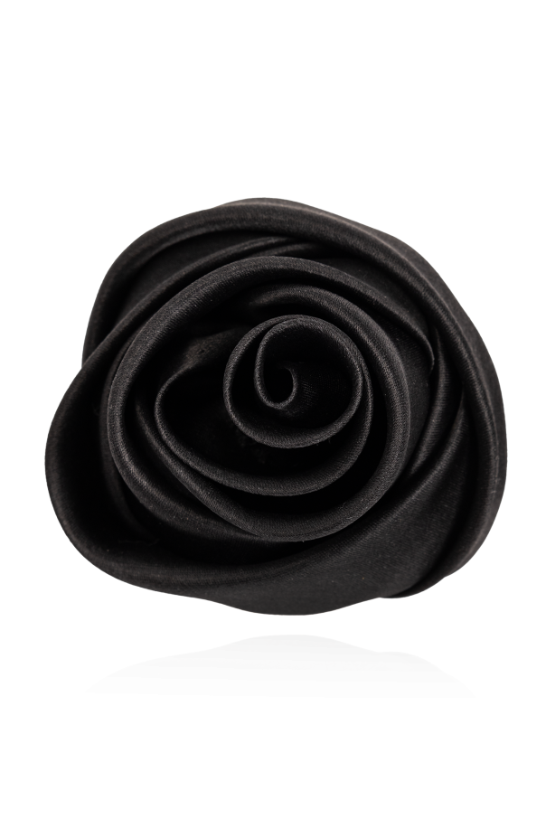 Rose-shaped brooch od Saint Laurent
