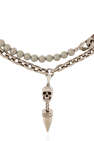 Alexander McQueen Double necklace with pendant