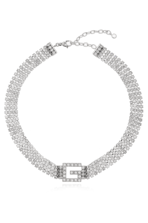 Połyskujący naszyjnik z logo