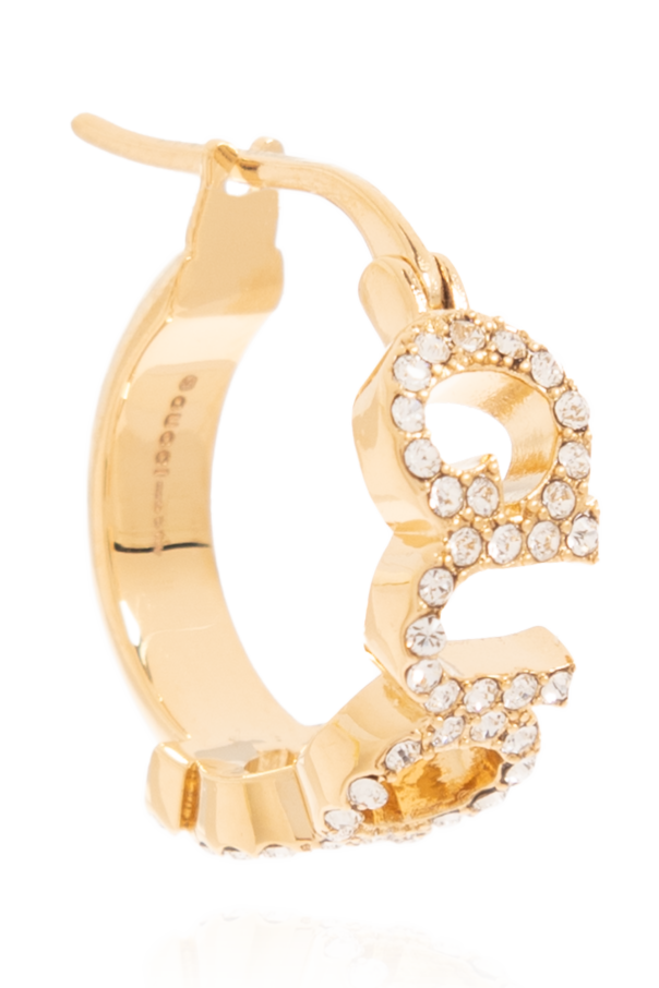 Gucci Hoop earrings with logo