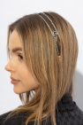 Gucci SILVER Crystal-embellished headband
