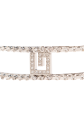 Gucci SILVER Crystal-embellished headband
