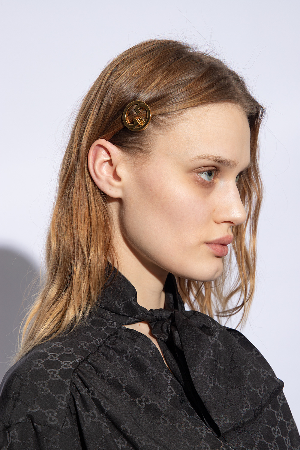 Gucci Brass hair clip