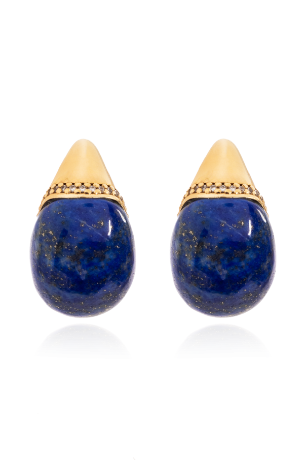 Drop-shaped earrings od Bottega Veneta