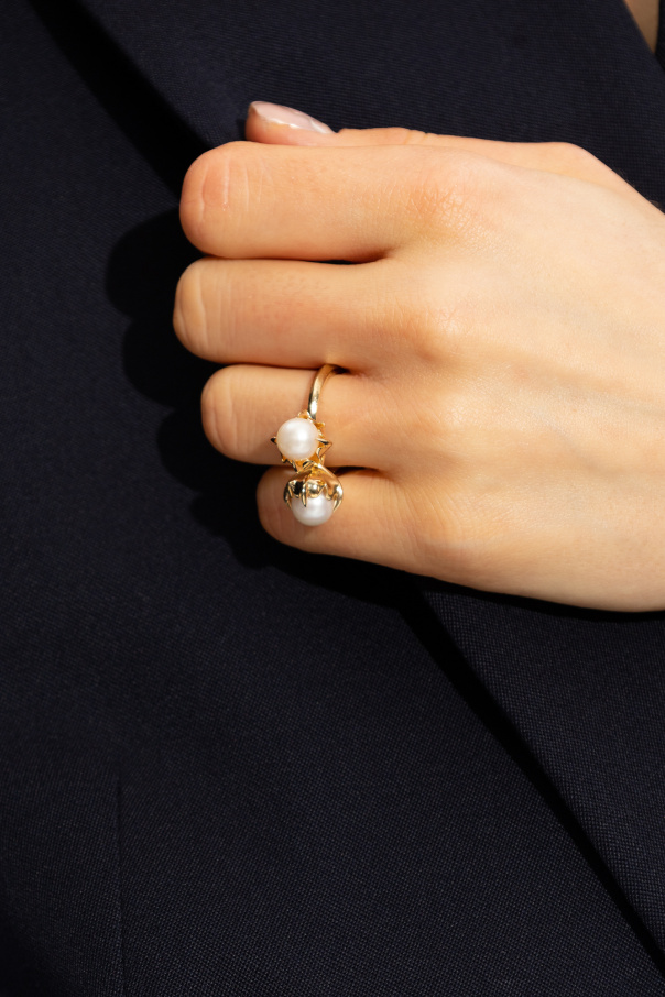 Bottega Veneta Ring with pearls