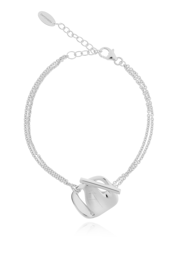 Silver bracelet od FERRAGAMO