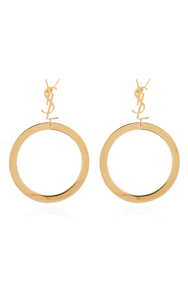 Saint Laurent Brass Earrings