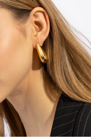 ‘fin small’ silver earrings od Bottega Veneta