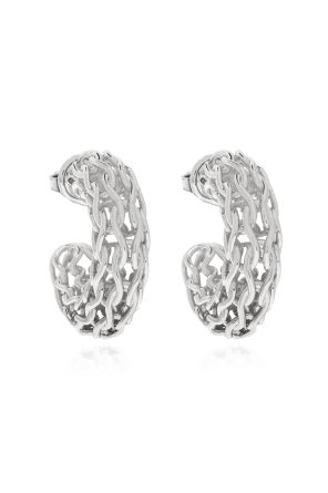 Silver earrings