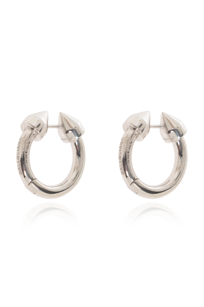 Balenciaga Silver Earrings