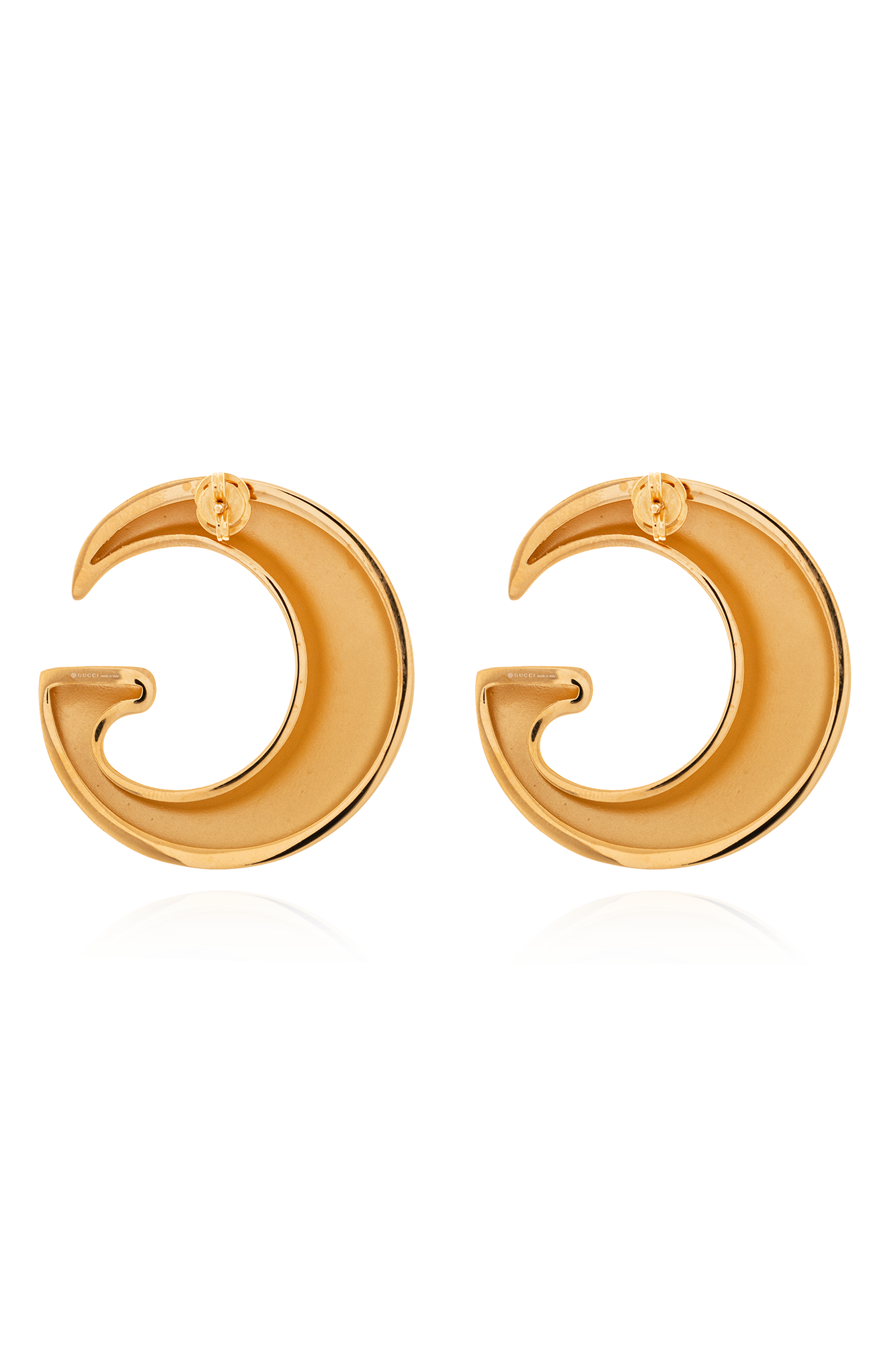Gucci Gunwop Logo-shaped earrings