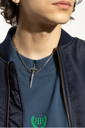 Balenciaga Necklace with a sword-shaped pendant