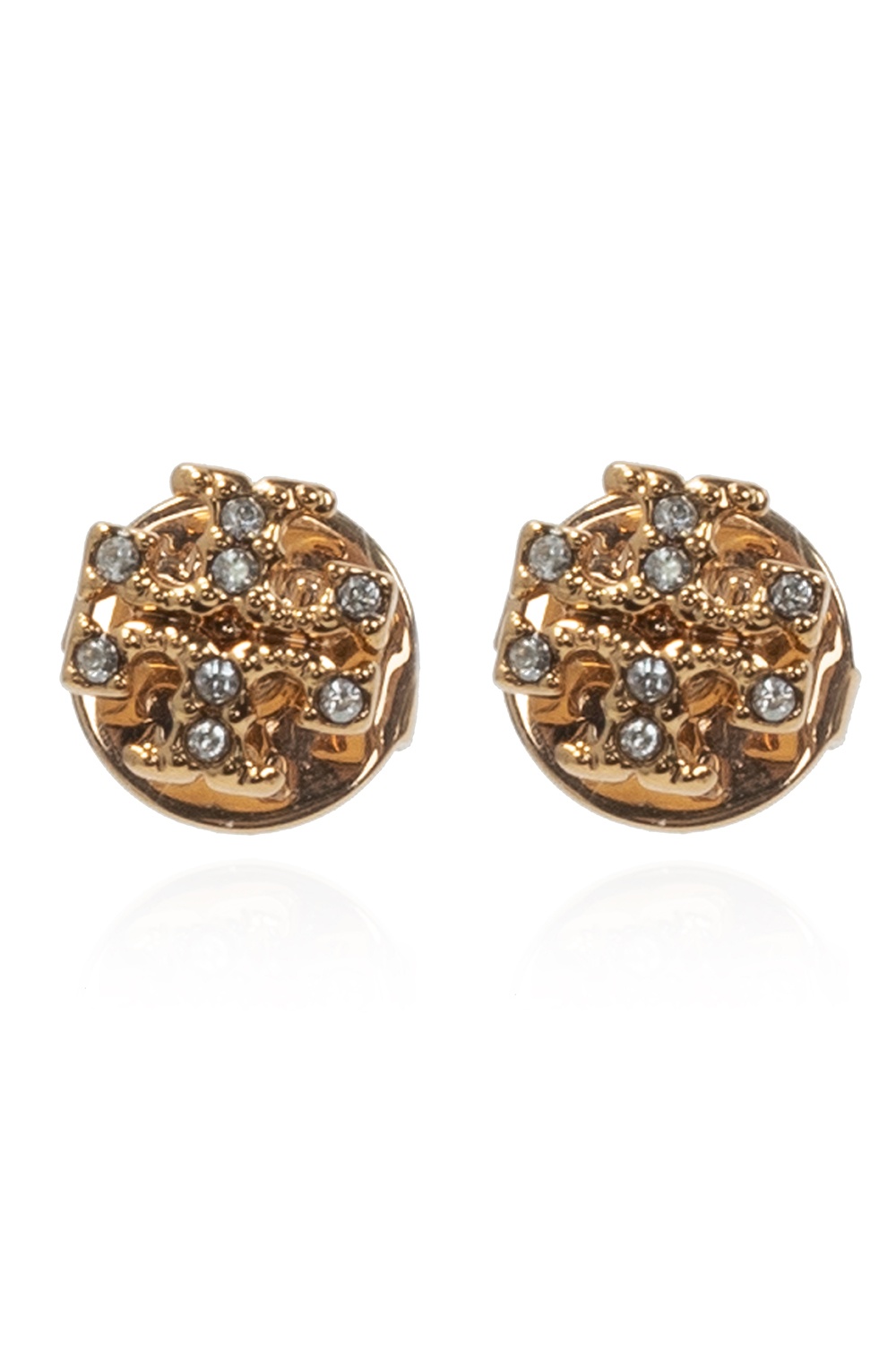 Gold Set of 5 earrings Tory Burch - Vitkac France