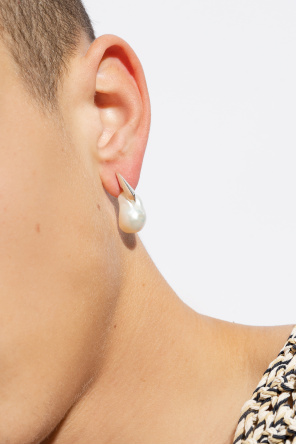 Single pearl earring od Double-breasted bottega Veneta