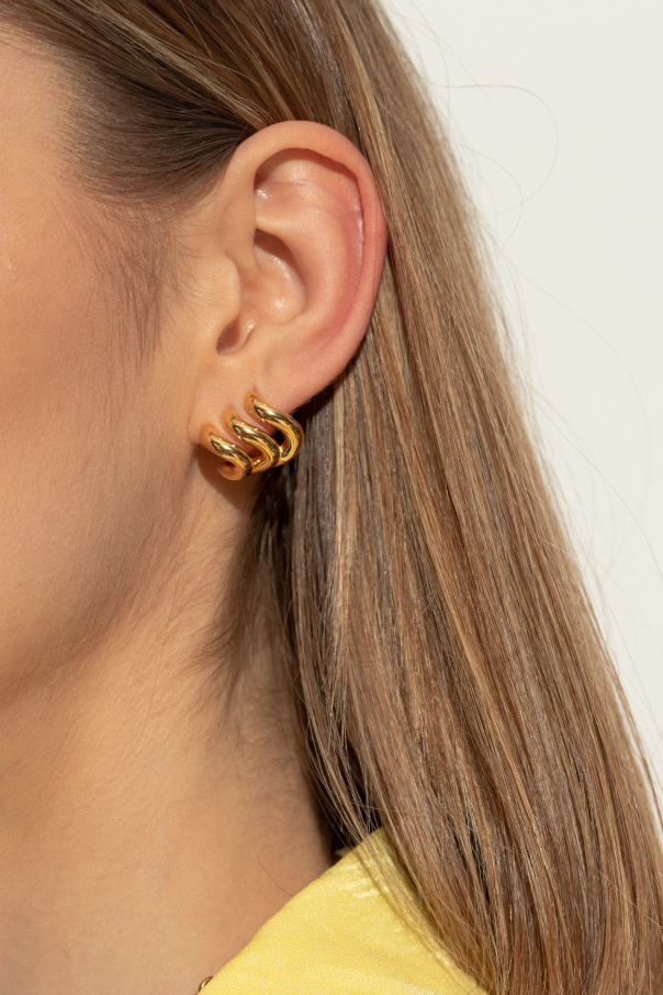 Balenciaga Brass Earrings