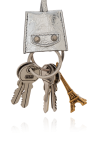 Balenciaga Keychain with decorative keys