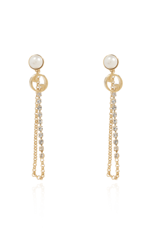 Brass earrings od Gucci
