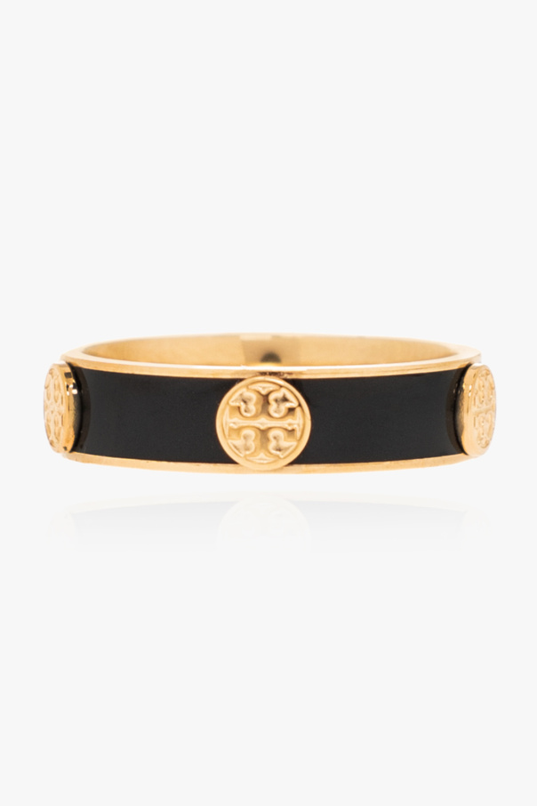 Tory Burch ‘Miller’ ring with logo