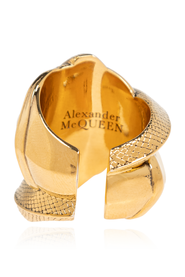 Alexander McQueen Snake Ring