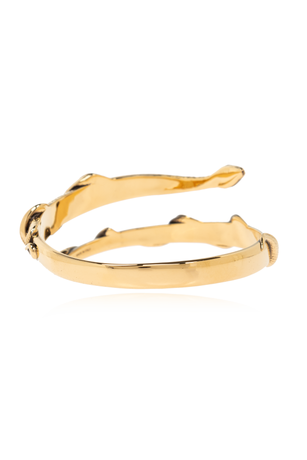 Alexander McQueen Brass Bracelet