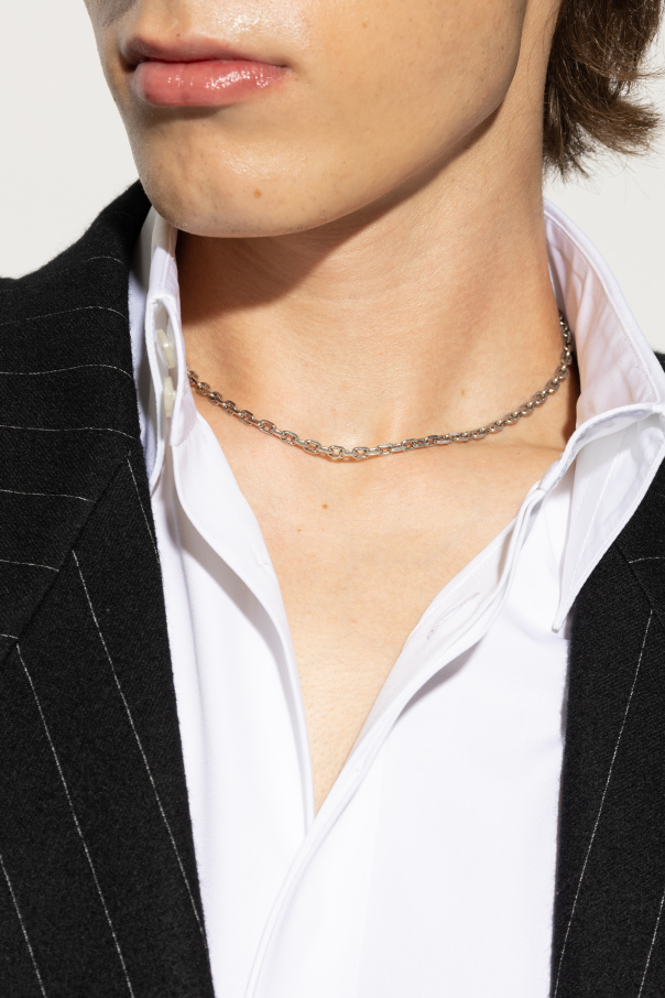 Saint Laurent Brass necklace