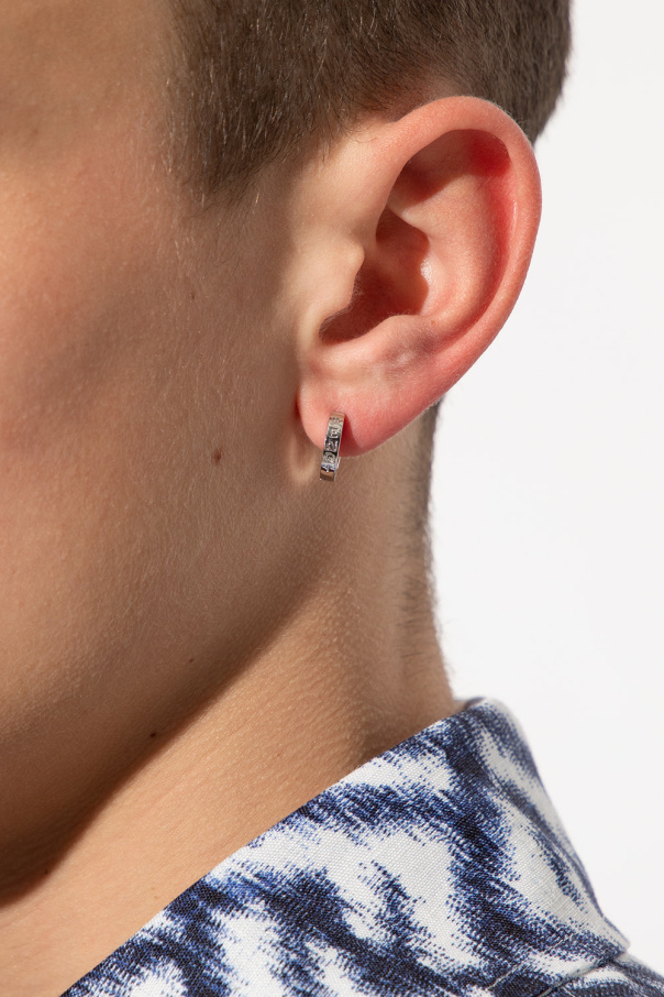 Fendi Logo-engraved earring