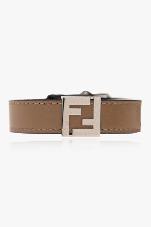 Fendi bugs Reversible bracelet with logo