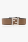 Fendi BROWN Reversible bracelet with logo