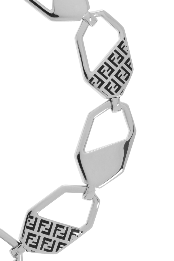 Fendi Mosiężna bransoleta