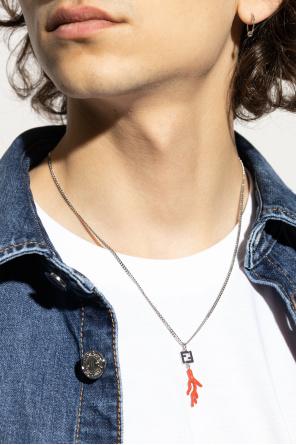Brass necklace od Fendi