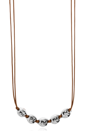 Necklace with brass ornaments od Fendi