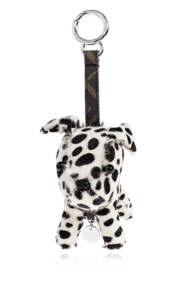 Dog-themed keychain od Fendi
