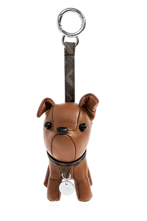 Dog-themed keychain od Fendi