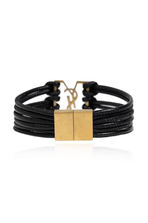 Saint Laurent Leather bracelet