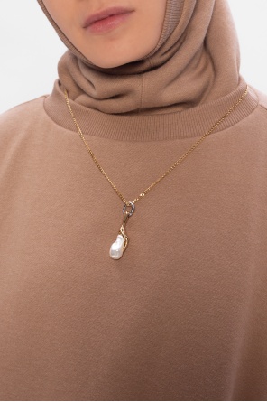 Naszyjnik z perłą od Burberry