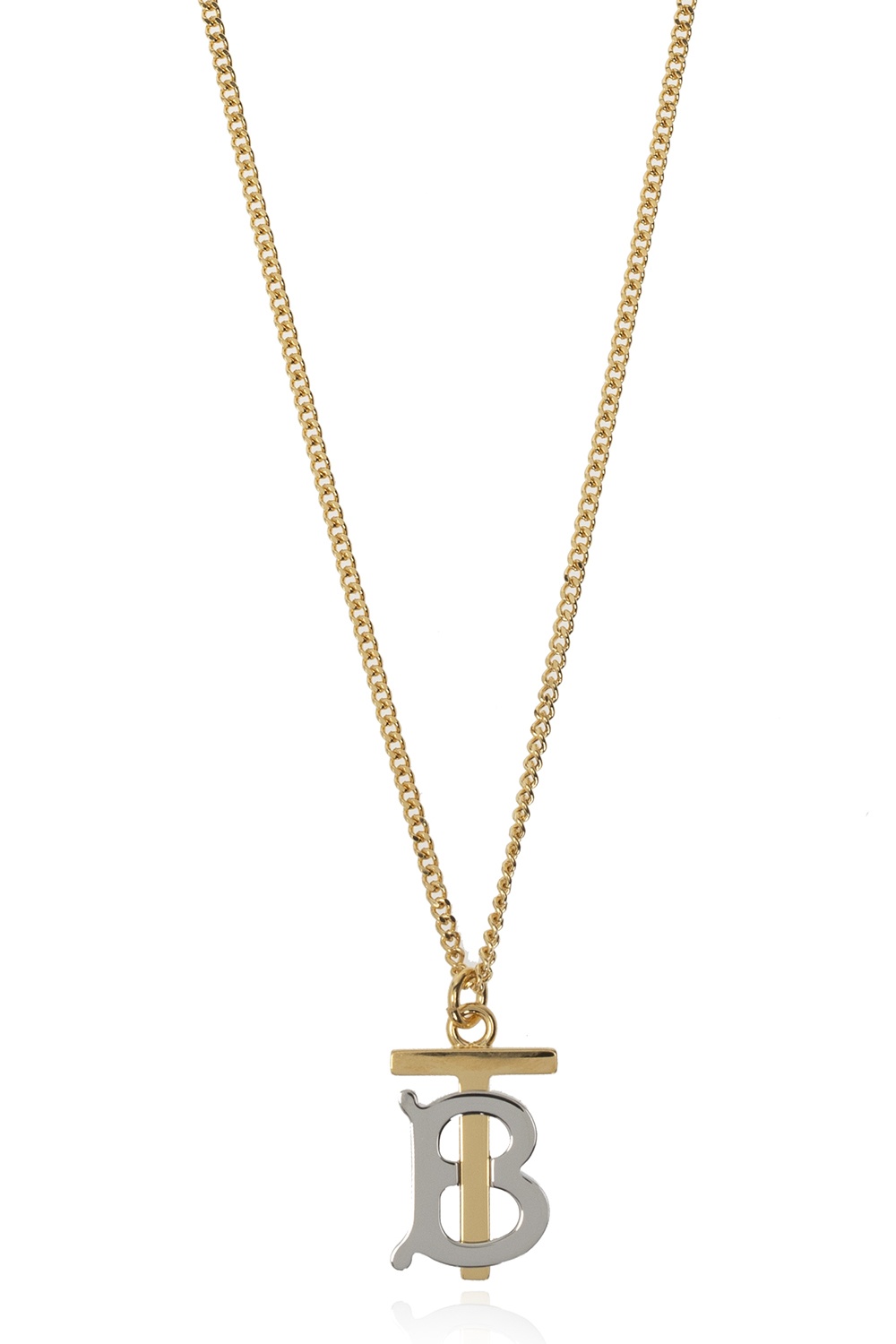Gold Brass necklace Burberry - Vitkac GB