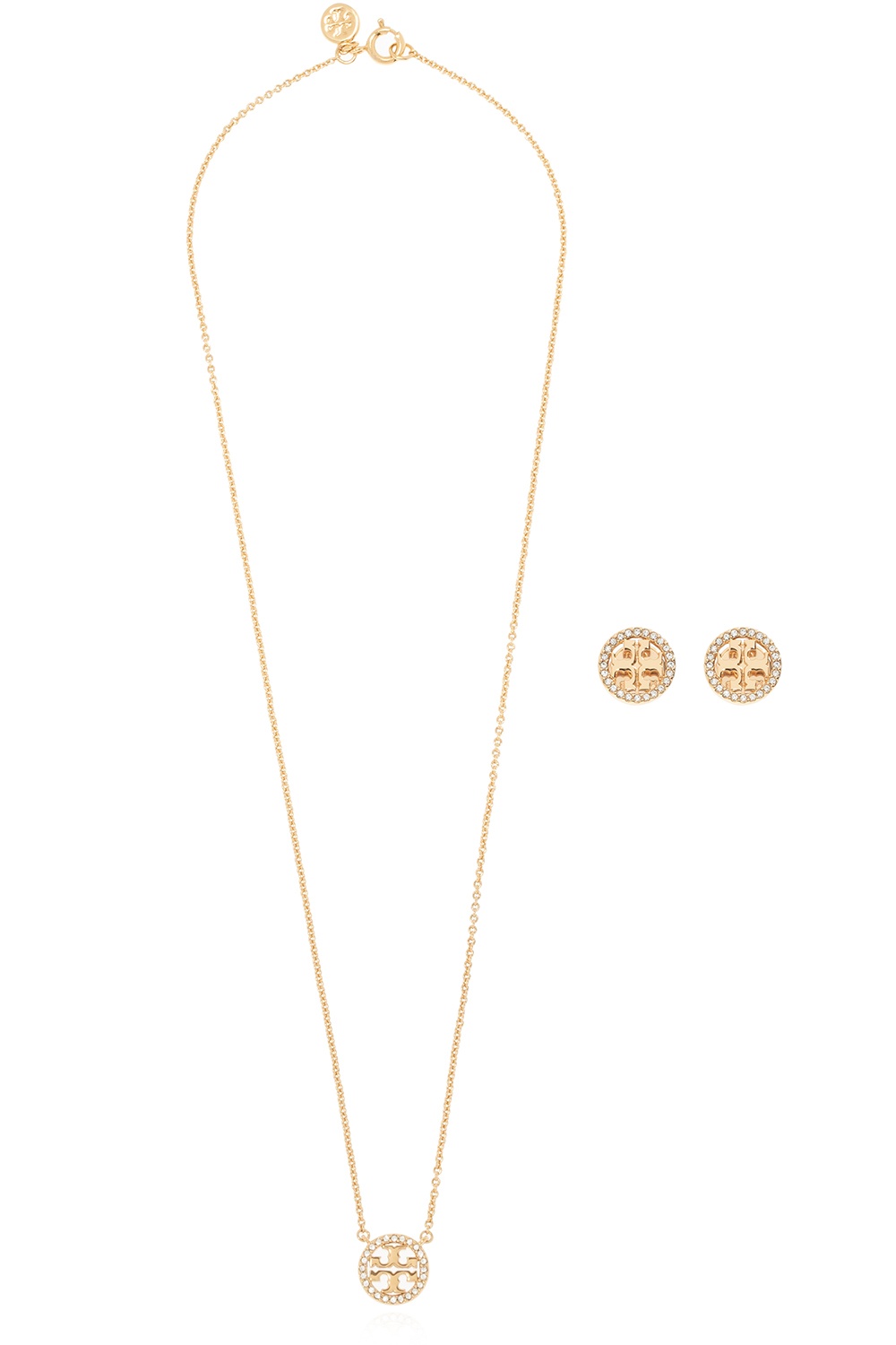 Tory burch earring and necklace 