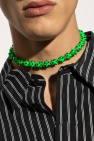 Balenciaga GREEN Logo Necklace