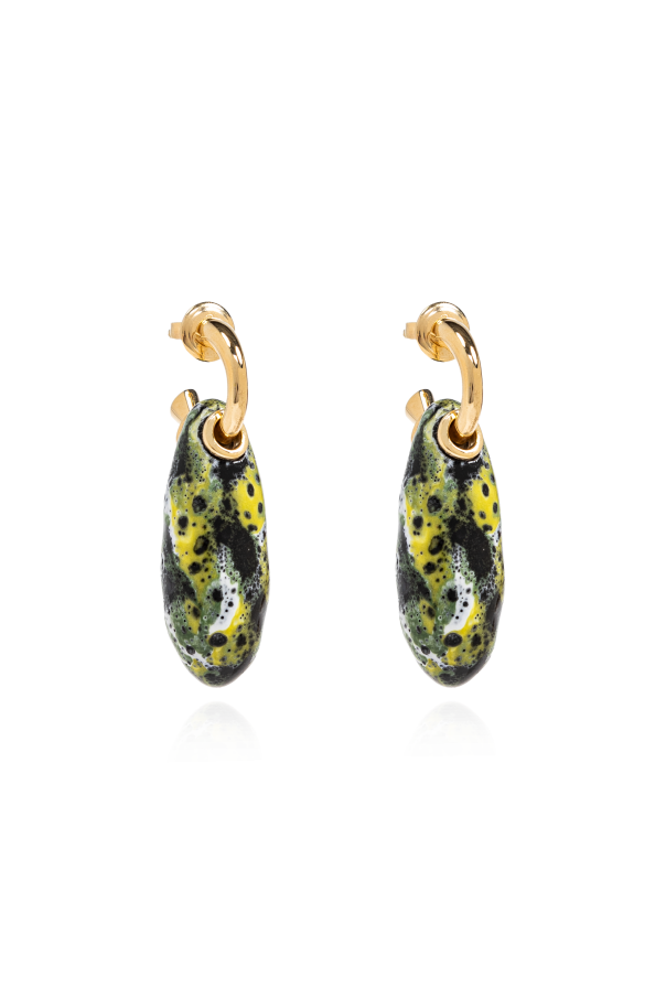 Bottega Veneta Earrings coated with 18-carat gold