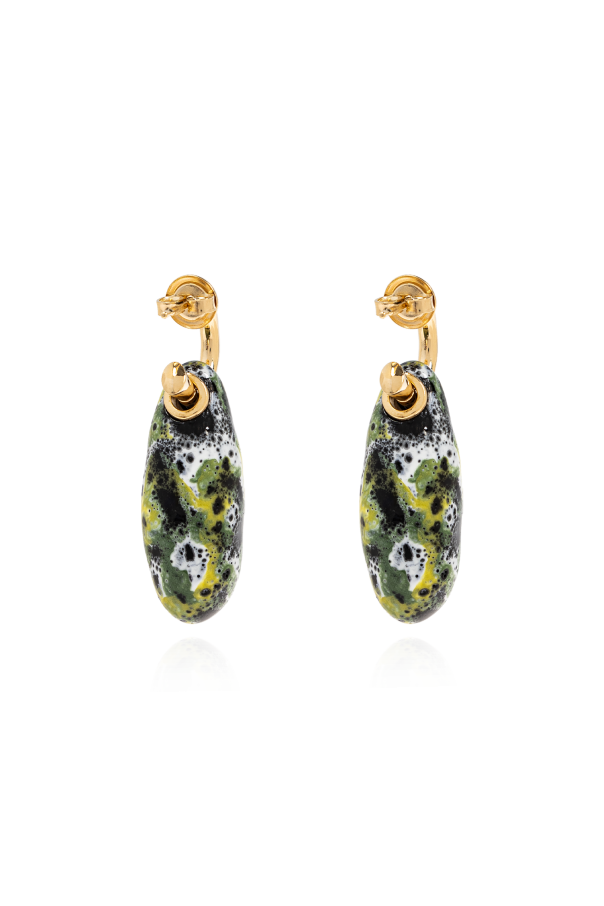 Bottega Veneta Earrings coated with 18-carat gold