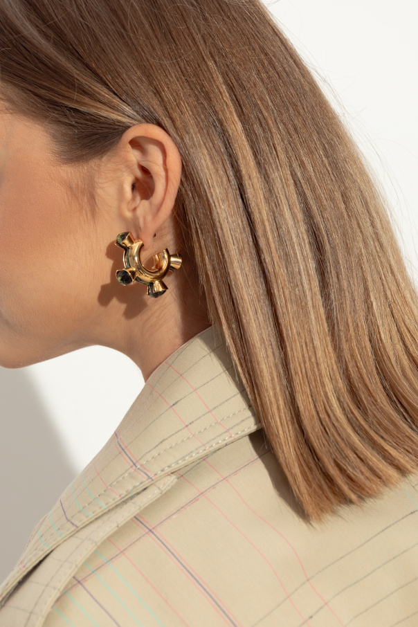 Bottega Veneta Brass earrings