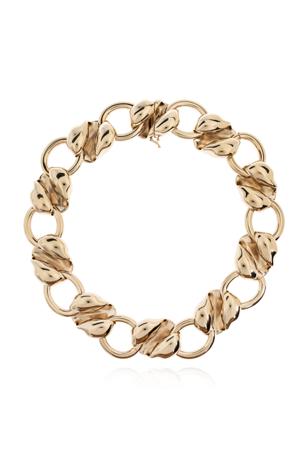 Saint Laurent Mosiężny choker