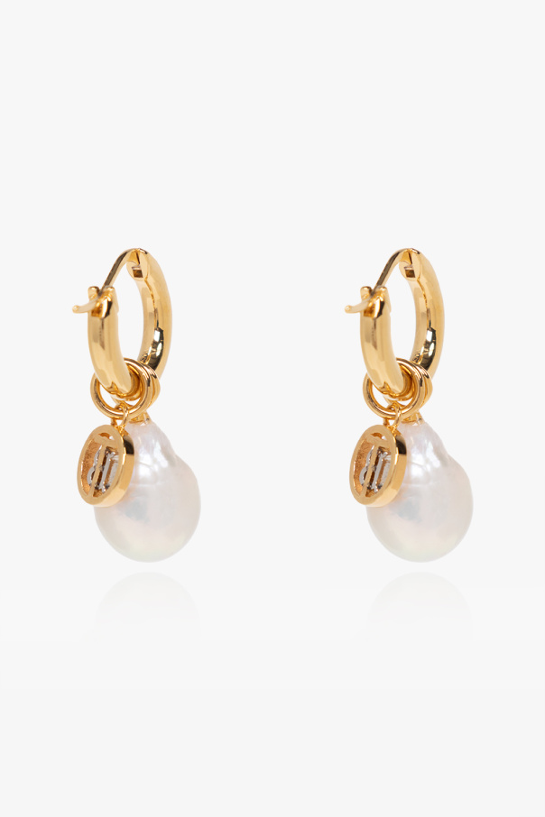 Burberry Earrings with pearls