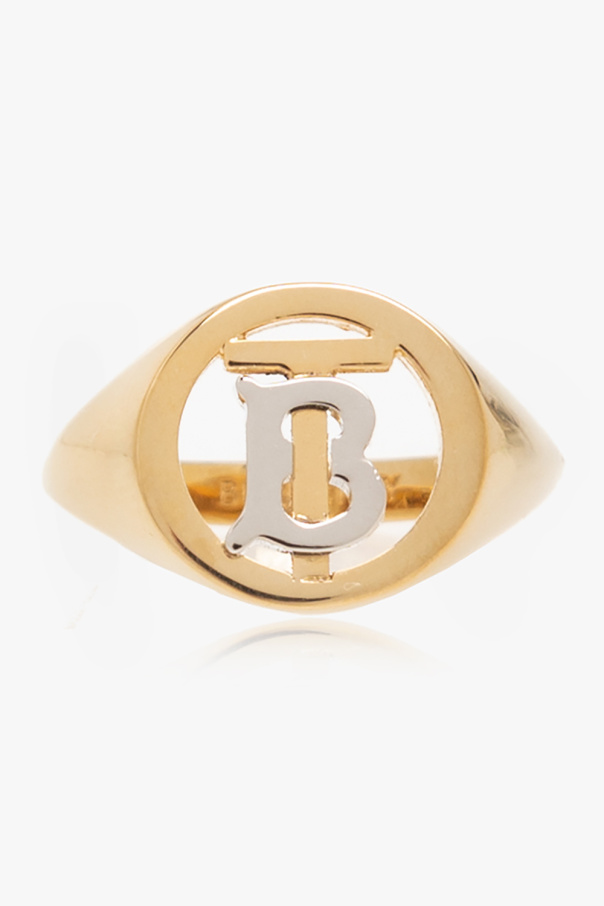 Ring with logo od Burberry
