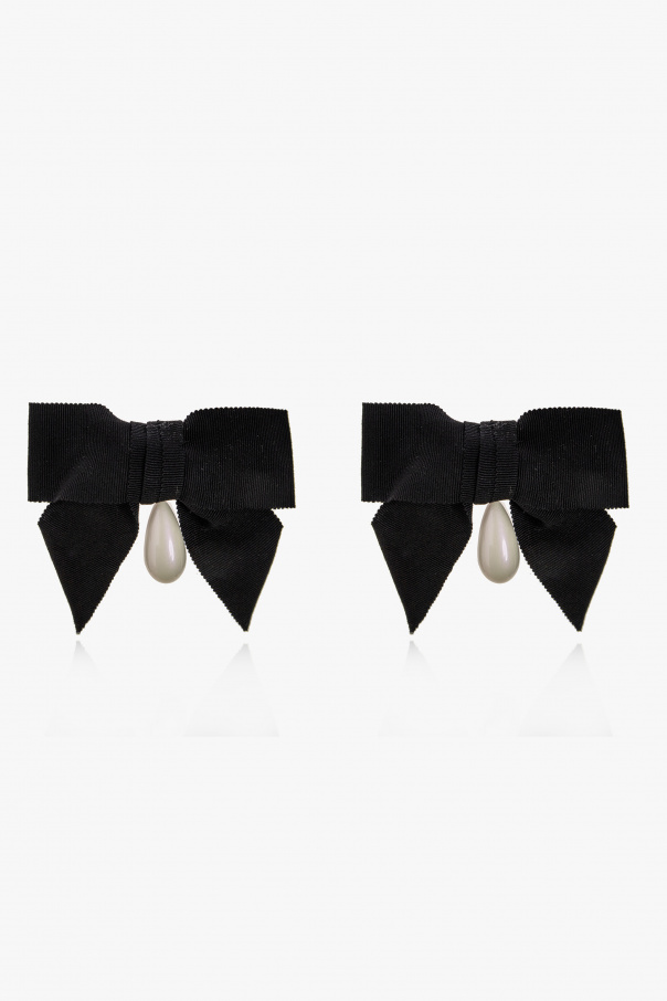 Burberry Clip-on earrings with bow